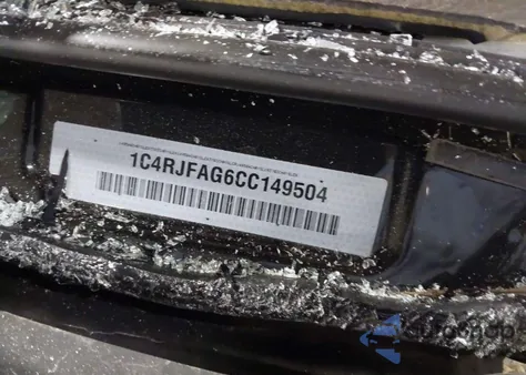 2012 Jeep Grand Cherokee Laredo из США, поврежденный, VIN 1C4RJFAG6CC149504